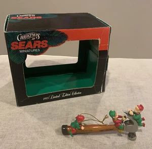 Adorno de Navidad vintage de Navidad en Sears "Craftsman Hammer" 1995 - Imagen 1 de 11