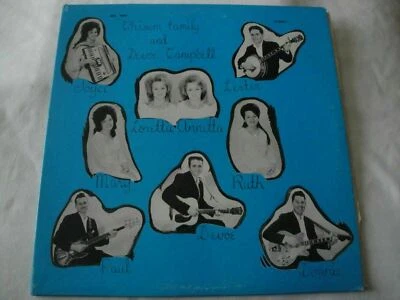 CHISUM FAMILY AND DEVOE CAMPBELL VINYL LP ALBUM JOHN'S RECORDING STUDIO STEREO - Image 1 of 4