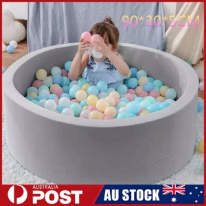 Kids Ocean Ball Play Pit Baby Soft Paddling Foam Pool Child Barrier Toy 90x30cm - Picture 1 of 13