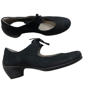 ecco womens lace up shoes