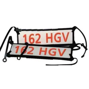 Dunlop Schwerlast Handel Kennzeichenhalter (PAAR) Autos - Bild 1 von 1