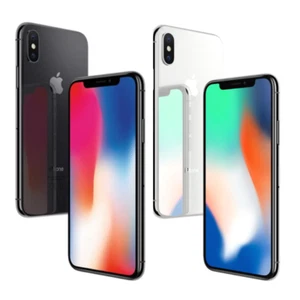 Apple iPhone X - 256gb 64gb - Space Gray/Silver Unlocked CDMA+GSM WIFI IOS 4G - Afbeelding 1 van 10