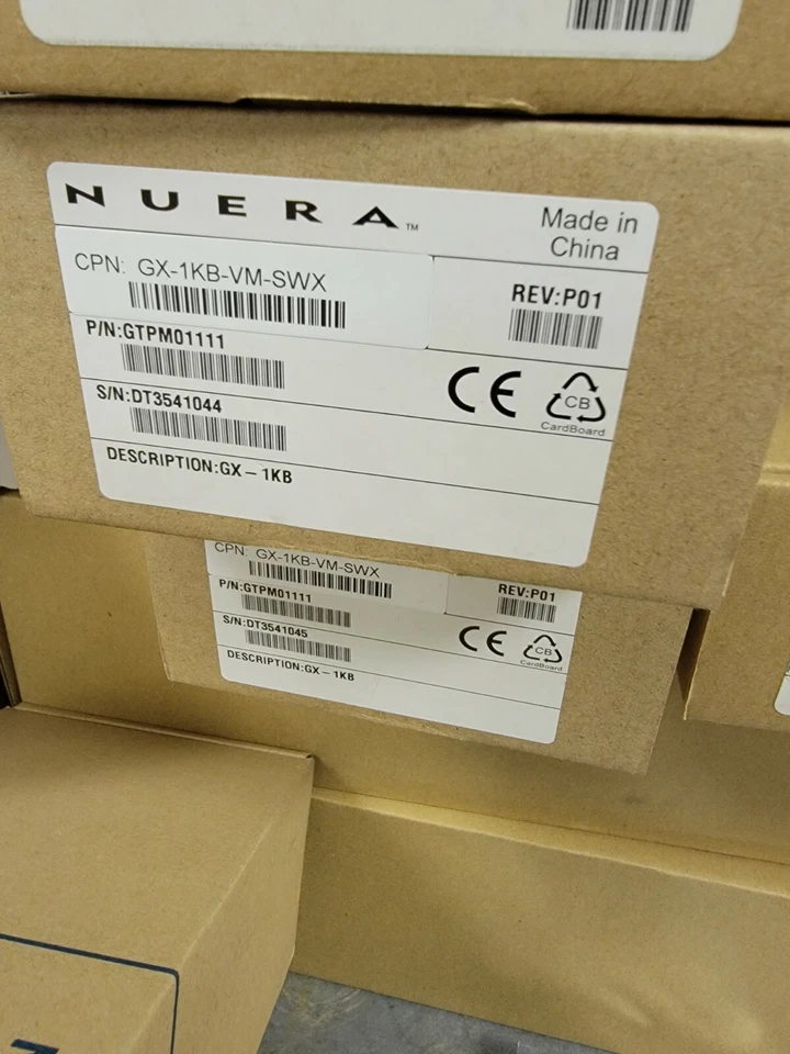 New AudioCodes gx-1kb-vm-swx Mediant 1000/MSBG LAN EXTENSION MODULE  - Image 1 of 1