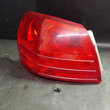 Nissan Driver Left Side Tail Light and Fixtures with Screw, Plastic, Red