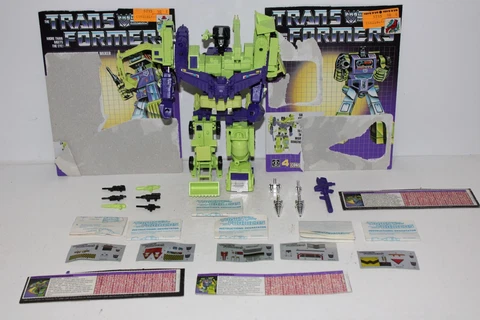 transformers g1 original vintage devastator constructicons 100% complete Cover