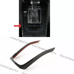 For Audi A4 A5 S4 S5 RS5 2008-2016 Carbon Fiber Center Console Gear Shift Frame - Picture 1 of 9
