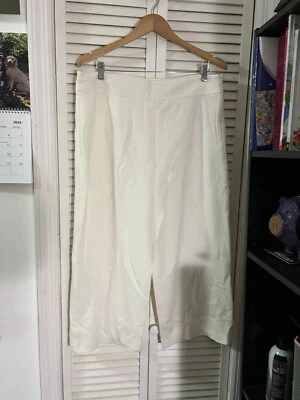 Polo Ralph Lauren WideLeg WrapFront Trouser Pants Wool Blend Size 14 - Image 1 of 4