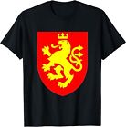 NEUF LIMITÉ Macédoine Armoiries Ancien T-shirt Historique Lion Macédonien Historique