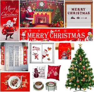 Christmas Decorations,14 Complete Sets of Christmas Decor for Home - Picture 1 of 7
