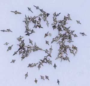 100x BALANCE STAFFS Reloj Vintage Repuestos Lote Mixto Relojero Reparación Personal - Imagen 1 de 5