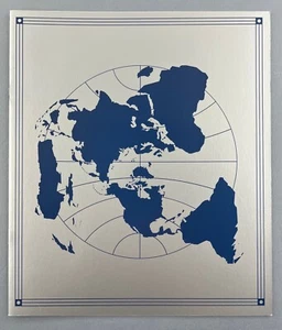 PAN AM VINTAGE FIRST CLASS AIRLINE MENU 1989 PAA PA - Picture 1 of 5