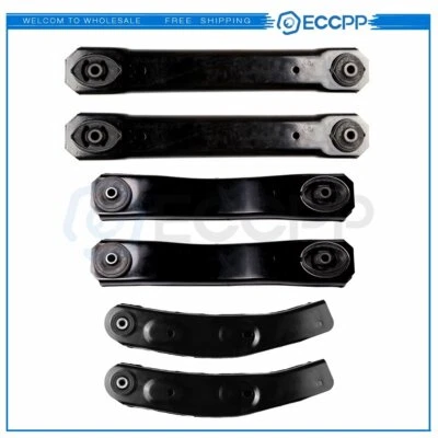 Kit de suspensión de brazos de control delanteros y traseros de 6 piezas para Jeep Grand Cherokee 1999-2004 Foto 1 de 4