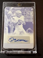 2021 Leaf Quinn Ewers 1/1 Plate Auto Texas Longhorns🔥#GLR-￼QE1
