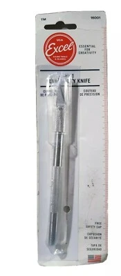Excel Hobby Blade Corp Light Duty Knife with Safety Cap 🆓 Shipping - Image 1 of 2