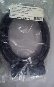 62598-8 Token-Ring Cavo Adattatore PC di Rete (8 ft) 45 gradi entrambe le estremità nuovo - Foto 1 di 6