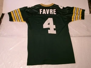 Vintage Brett Favre Green Bay Packers Jersey Men Sz 44 by Champion Made In USA - Picture 1 of 13