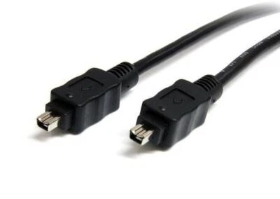 5m FireWire 4 Pin to 4 Pin Cable IEEE 1394 4P-4P Male-Male 4M/4M up to 400Mbps - Image 1 of 3