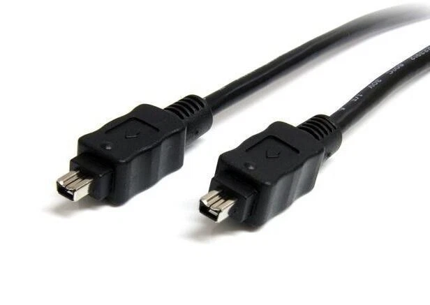 5m FireWire 4 Pin to 4 Pin Cable IEEE 1394 4P-4P Male-Male 4M/4M up to 400Mbps - Image 1 of 3