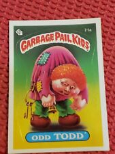 Garbage Pail Kids 1985 Topps Series 2 ,ODD TODD #71a Mint