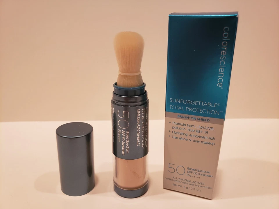Colorescience~Sunforgettable Total Prot Brush on makeup Powder SPF FAIR~NIB - Image 1 of 1