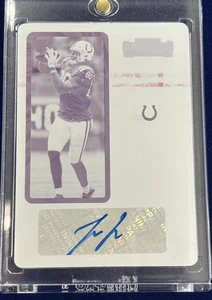 2022 Jelani Woods Panini Contenders Optic 1/1 Printing Plate AUTO - Picture 1 of 2
