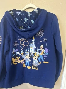 Disney Damen Mickey & Friends Walt Disney World 50th Anniversary Hoodie Large - Bild 1 von 15