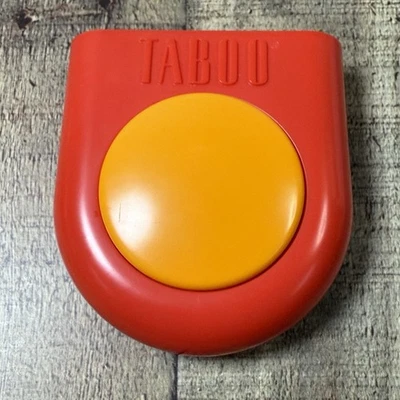 Juego de Mesa Taboo Zumbador Repuesto Naranja Amarillo Hecho en EE. UU. PROBADO Video Foto 1 de 4
