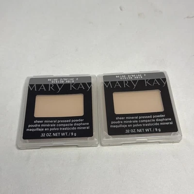 Mary Kay SHEER MINERAL PRESSED POWDER Set Of 2 - Image 1 of 4