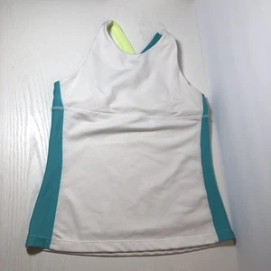 Athleta Girl White Tank Top Size L/12 - Picture 1 of 6