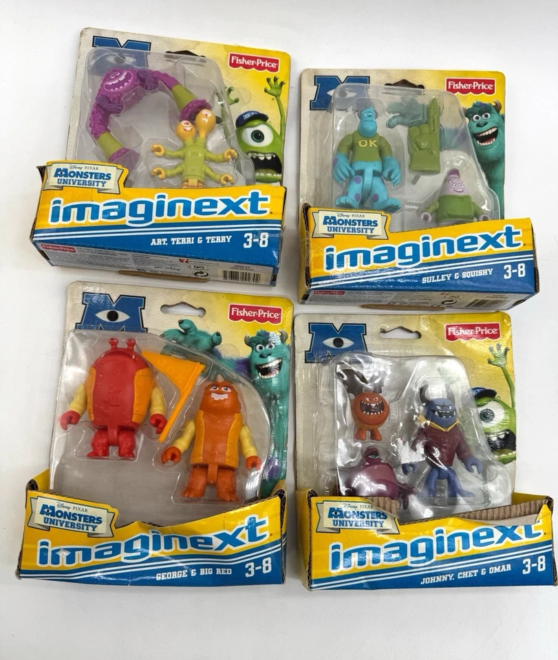 YOU PICK! Fisher Price Imaginext Disney PIXAR Monsters University Figures Sets - Image 1 of 1