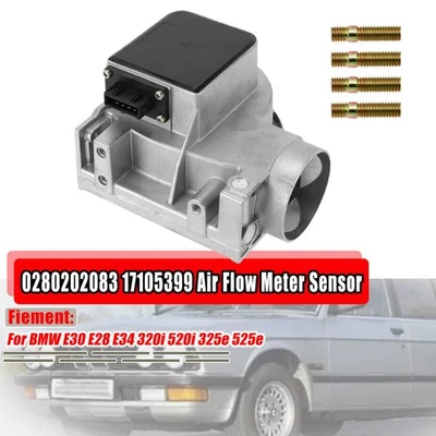 0280202083 Air Flow Meter Sensor For BMW E30 E28 E34 320i 520i 325e 525e - Image 1 of 4