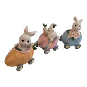 Osterdeko Indoor Wohndeko Osterhase Ostern braun Hasenzug - Bild 1 von 6