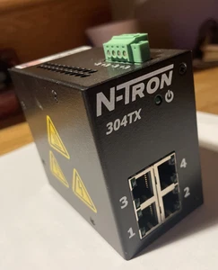 N-Tron 304TX Industrial Ethernet Switch 30V 0.5A Port - Picture 1 of 8