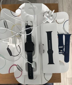 Apple Watch Series 9 45mm Aluminum Case with Sports Band - Picture 1 of 5