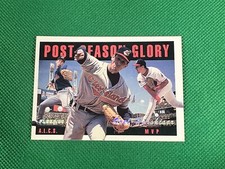 1996 Fleer Postseason Glory #3 Orel Hershiser Cleveland Indians