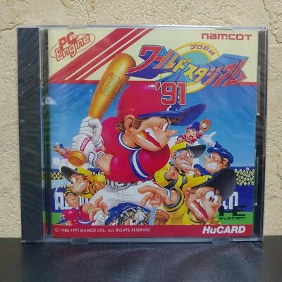 Brand New Sealed World stadium 91 NEC PC Engine HU Card Japanese Version - Image 1 of 4