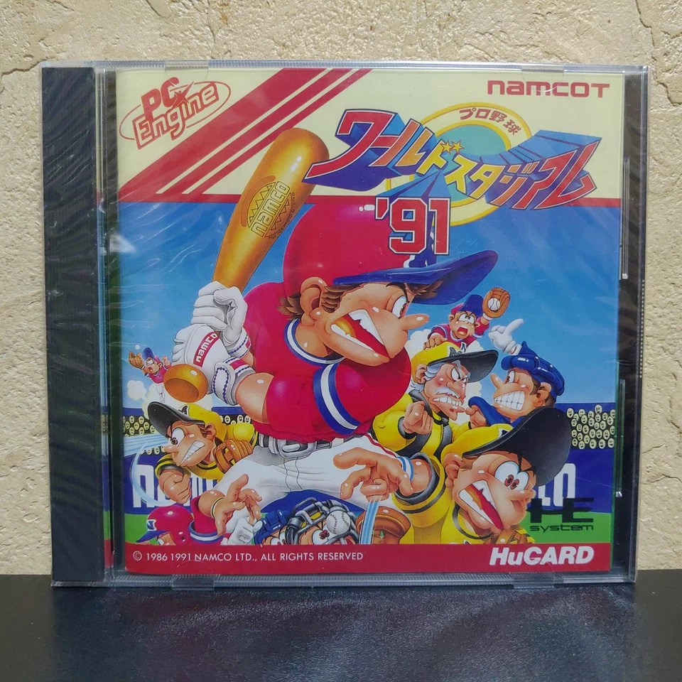 Brand New Sealed World stadium 91 NEC PC Engine HU Card Japanese Version - Image 1 of 4