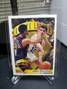 1995 Topps John Stockton Active Leaders Card #3 - Picture 1 of 2