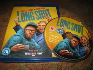 LONG SHOT USED 2019 CHARLIZE THERON ROMANTIC COMEDY UK BLU RAY. - Picture 1 of 2