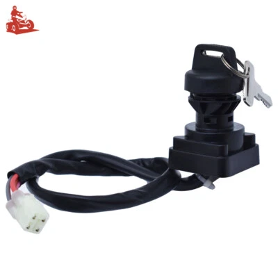 Chave de ignição ATV para Suzuki LTA500 LTF500 Vinson 2003-2007 37110S-03G00 - Imagem 1 de 4