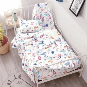 Mermaids & Mates Baby 100% Cotton Printed Sheet Set Cot Size - Picture 1 of 3