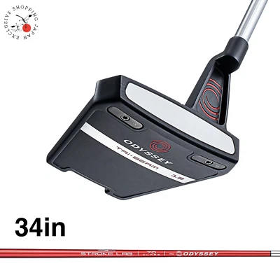 Odyssey TRI-BEAM TWELVE Putter Club 34in STROKE LAB Graphite Shaft 2023 Men RH - Image 1 of 4