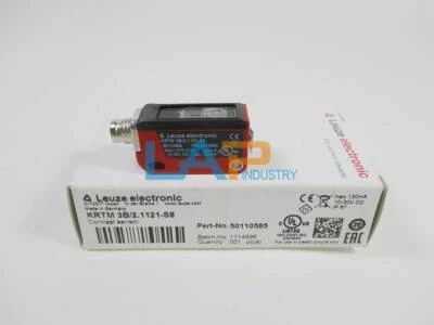 1PCS NEW For Leuze Photoelectric Sensor KRTM-3B/2.1121-S8 10-30VDC 130mA - Image 1 of 4