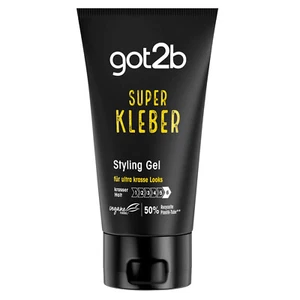 150ml Schwarzkopf Got2b Super Glue Ultra Strong Hold Waterproof Styling Gel - Picture 1 of 2