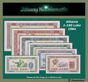Albania 1 - 100 Leke 1964 UNC - Picture 1 of 15