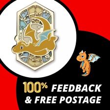 Dragonite Pokémon Monthly Pins: Dragon Types Pin (3 of 12) - Collectable.