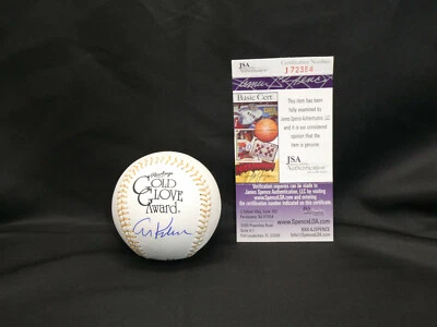 Al Kaline Hand Signed Gold Glove Baseball JSA #P50873 Detroit Tigers MLB - Image 1 of 4