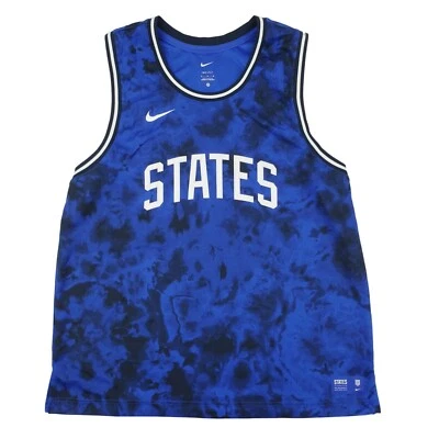 Nike USA Dri-Fit Men's XL Soccer Basketball  Blue Jersey Tank DN1134-452 NWOT - Image 1 of 4