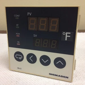 Shimaden SR43-1Y-020F0 Temperature Controller - Picture 1 of 4