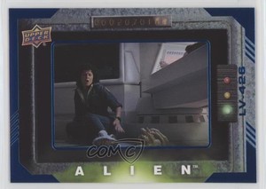 2017 Upper Deck Alien Movie Blue Foil Modern 84/99 Ellen Ripley Found It! c9a